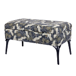 Банкетка с принтом из журавлей Crane варинант исполнения - 2 | Loft Concept в Воронеже