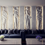 Барельеф FOUNTAIN OF INNOCENTS варинант исполнения - 1 | Loft Concept в Воронеже