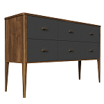 Консоль 6 ящиков из массива бука Tasteful Furniture варинант исполнения - 2 | Loft Concept в Воронеже