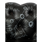 Кресло "Умный Умник" Rick and Morty graffiti chair натуральная кожа  варинант исполнения - 5 | Loft Concept в Воронеже