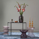 Кофейный столик стеклянный Elegant Lilac Glass Model варинант исполнения - 1 | Loft Concept в Воронеже
