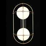 Бра настенное с 2 белыми плафонами Karina варинант исполнения - 1 | Loft Concept в Воронеже