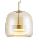 Подвесной светильник Blanton Amber Glass Hanging Lamp 26 варинант исполнения - 1 | Loft Concept в Воронеже