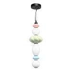 Подвесной светильник фигурный с керамическими элементами 24W LED Fragrant Light варинант исполнения - 3 | Loft Concept в Воронеже