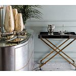 Стол сервировочный с зеркальной столешницей Splendid Serving Table варинант исполнения - 7 | Loft Concept в Воронеже