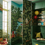 Обои ручная роспись Little London Jubilee Colourway варинант исполнения - 4 | Loft Concept в Воронеже