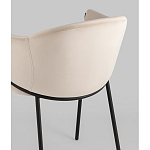 Стул Brace велюр молочный варинант исполнения - 3 | Loft Concept в Воронеже