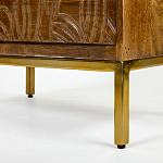 Прикроватная тумба с фактурным фасадом Termite варинант исполнения - 6 | Loft Concept в Воронеже