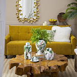 Ваза фарфоровая с ручной росписью Leopard Collection  варинант исполнения - 8 | Loft Concept в Воронеже