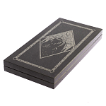 Подарочные нарды из натурального камня с гравировкой Backgammon from Stone варинант исполнения - 7 | Loft Concept в Воронеже