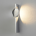 Бра с круглым зеркальным диском на прямоугольном соновании Reflection Circle Glow варинант исполнения - 5 | Loft Concept в Воронеже