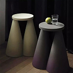 Дизайнерский журнальный стол на 2-х конусообразных ножках Epykopy варинант исполнения - 4 | Loft Concept в Воронеже