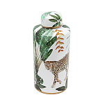 Ваза фарфоровая с ручной росписью Leopard Collection  варинант исполнения - 3 | Loft Concept в Воронеже