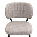 Стул мягкий с серо-бежевой буклированной обивкой Inspiration from Provence варинант исполнения - 5 | Loft Concept в Воронеже