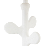 Настольная лампа с белым каркасом и тканевым абажуром Natural Stems варинант исполнения - 2 | Loft Concept в Воронеже