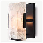 Бра прямоугольное с мраморным плафоном Calling to Shine варинант исполнения - 2 | Loft Concept в Воронеже