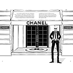 Megan Hess. Coco Chanel: The Illustrated World of a Fashion Icon варинант исполнения - 4 | Loft Concept в Воронеже