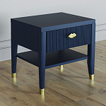 Прикроватная тумбочка с ящиком Elsa Dreams Blue варинант исполнения - 1 | Loft Concept в Воронеже