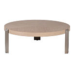 Столик журнальный круглый со светлым шпоном Light Veneer Table варинант исполнения - 5 | Loft Concept в Воронеже
