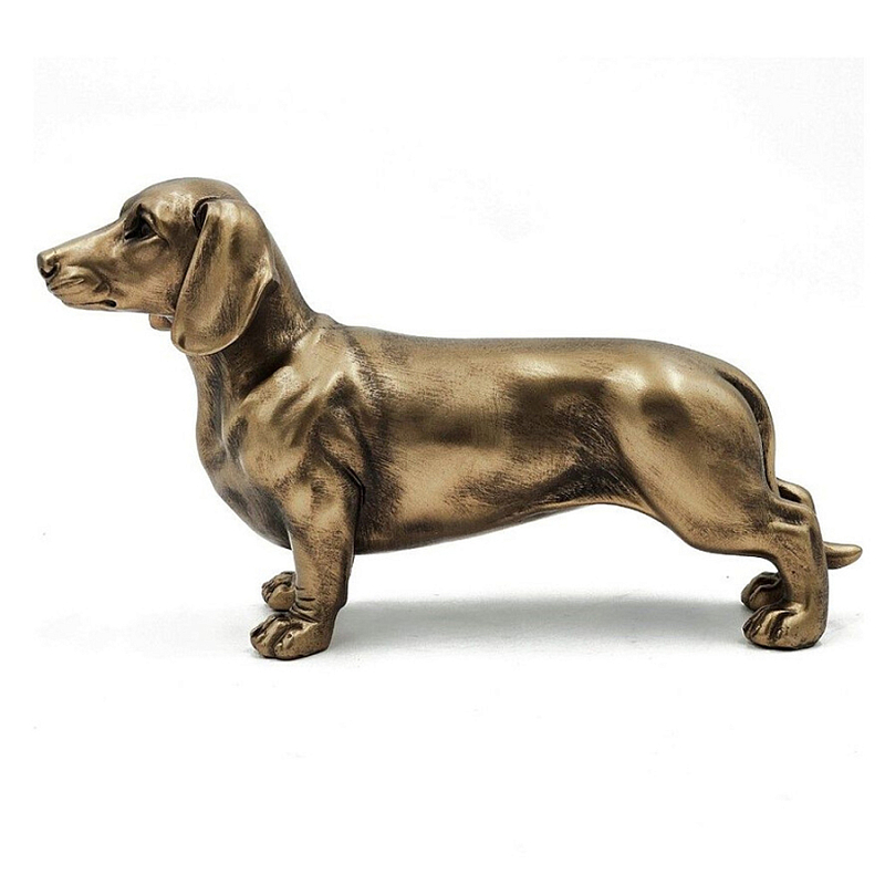 Статуэтка такса с реалистичными деталями и гладкой поверхностью Dachshund Style Бронза Статуэтка такса с реалистичными деталями и гладкой поверхностью Dachshund Style Бронза в Воронеже | Loft Concept