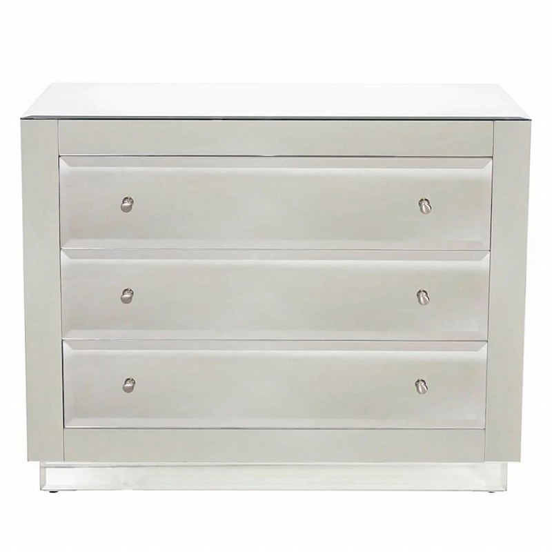 Комод зеркальный с 3-мя ящиками Mirror Chest of Drawers Зеркало в Воронеже | Loft Concept 