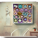 Панно "Конфетное ассорти" Bright Candy Assortment варинант исполнения - 4 | Loft Concept в Воронеже