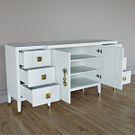Большой Комод-буфет Elsa Dreams White с ящиками варинант исполнения - 1 | Loft Concept в Воронеже