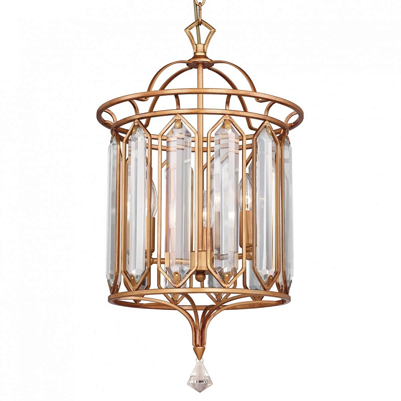 Подвесной светильник Crystal Pendant 3 Золотой Подвесной светильник Crystal Pendant 3 Золотой в Воронеже | Loft Concept