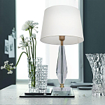 Настольная лампа с хрустальным основанием Diamond варинант исполнения - 2 | Loft Concept в Воронеже