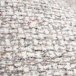 Кресло вращающееся круглой формы из серого шенилла Favorite Vacation Place варинант исполнения - 3 | Loft Concept в Воронеже