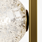 Бра с плафоном из прозрачного стекла с пузырьками воздуха Effervia варинант исполнения - 4 | Loft Concept в Воронеже