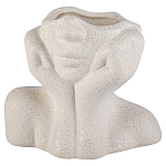 Ваза керамическая Face forever Shine варинант исполнения - 1 | Loft Concept в Воронеже