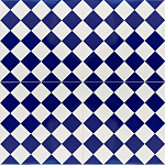 Дизайнерская плитка с узором Шахматка варинант исполнения - 1 | Loft Concept в Воронеже