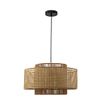Подвесной светильник с абажуром из плтеного бамбука Light Inside the Cell варинант исполнения - 3 | Loft Concept в Воронеже