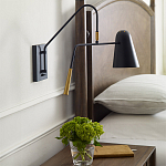 Бра черного цвета с конусным плафоном Feiss варинант исполнения - 6 | Loft Concept в Воронеже