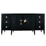 Большой Комод-буфет Elsa Dreams Black с ящиками варинант исполнения - 7 | Loft Concept в Воронеже
