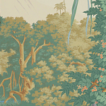 Обои ручная роспись Le Brésil Paille варинант исполнения - 2 | Loft Concept в Воронеже