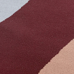 Плед из хлопка с геометрическим рисунком Elan Stripe Addison варинант исполнения - 3 | Loft Concept в Воронеже