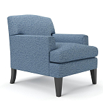 Мебельная ткань Шенилл голубой цвет 138 см T4-26 варинант исполнения - 3 | Loft Concept в Воронеже