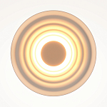 Бра круглое Soft Halo белый варинант исполнения - 2 | Loft Concept в Воронеже