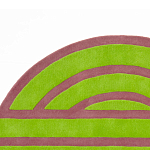 Дизайнерский ковер зеленый Poltronova Sofo Verosa Rug варинант исполнения - 5 | Loft Concept в Воронеже