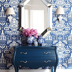 Зеркало настенное восьмиугольное Mirror Facets варинант исполнения - 2 | Loft Concept в Воронеже