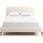 Кровать с обивкой букле Wanda Boucle Bed варинант исполнения - 2 | Loft Concept в Воронеже