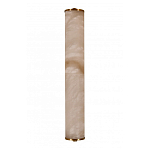 Бра цилиндрической формы из натурального алебастра Calcite Geometry варинант исполнения - 4 | Loft Concept в Воронеже