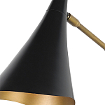 Бра с черными конусообразным плафоном Contrasting Lamps варинант исполнения - 1 | Loft Concept в Воронеже