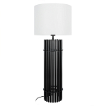 Настольная лампа с металлиеским черным трубчатым основанием Fulgurite варинант исполнения - 1 | Loft Concept в Воронеже