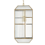 Подвесной светильник с рельефным стеклом Embossed Glass варинант исполнения - 3 | Loft Concept в Воронеже