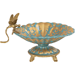 Фарфоровая чаша Золотая стрекоза Marlo Turi варинант исполнения - 1 | Loft Concept в Воронеже