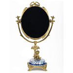 Настольное зеркало в бронзовой рамке Eden Garden варинант исполнения - 2 | Loft Concept в Воронеже