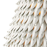 Подвесной светильник белый металлический в форме колокола White Natural Lines варинант исполнения - 1 | Loft Concept в Воронеже